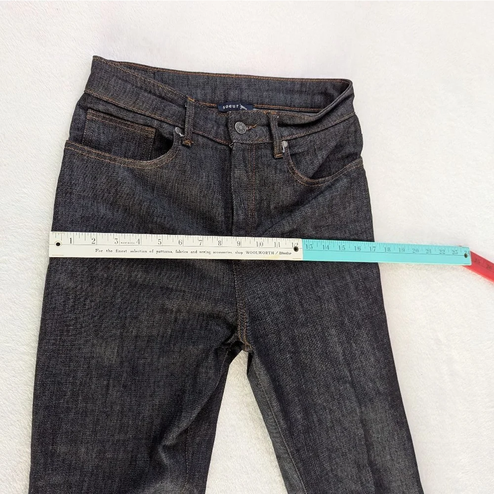 Soeur Francisco Dark Denim Jeans, Size 38/4 - Picture 8 of 13